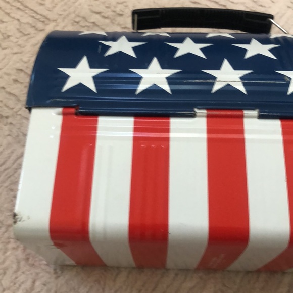 Vintage 1970’s Aladdin Industries American Flag lunchbox - Picture 14 of 16